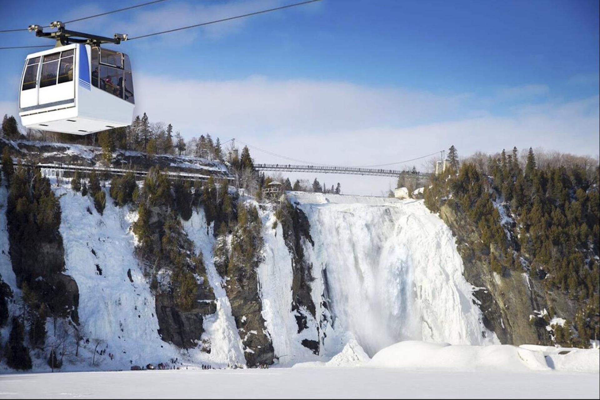 Initial - Espace Soleil - Chutes-Montmorency + Vue Saint-Jean-de-Boischâtel Kültér fotó